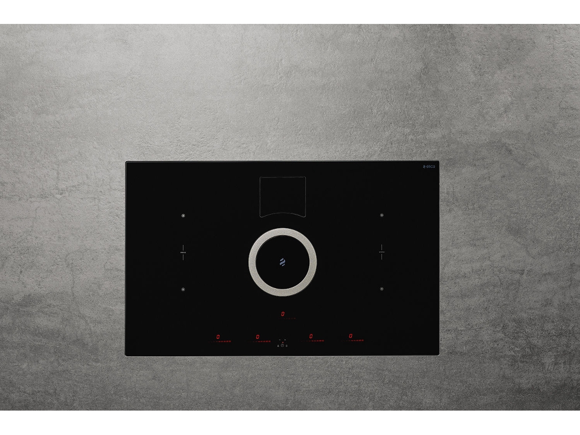 Placa de Inducción ELICA Nikolatesla Switch Bl/A/83 (Eléctrico - 83 Cm - Negro)