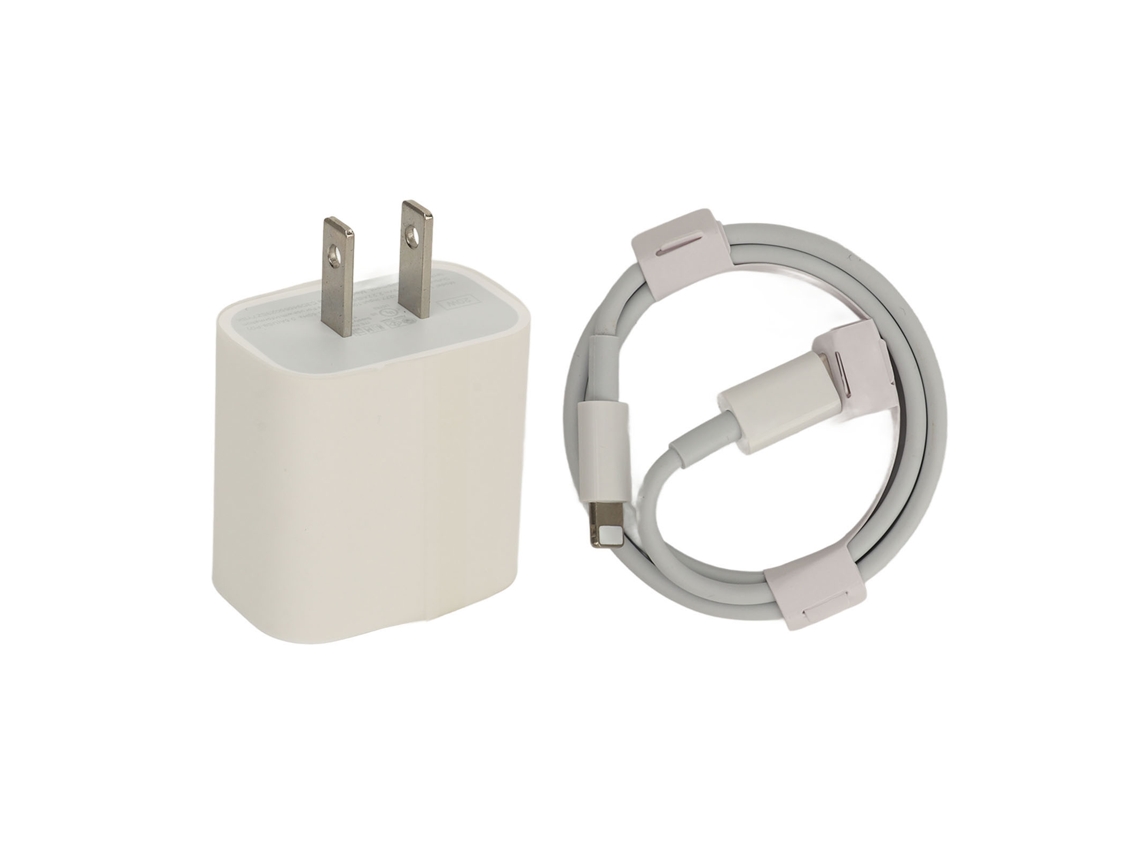 Cargador Rápido Pd De 20 W Con Cable De 1 M Para Iphone