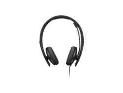Auriculares con cable USB-C Zoom Auriculares internos con cable USB-C negros certificados LENOVO