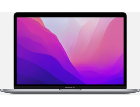 MacBook Pro APPLE Gris Sideral - MNEH3Y/A (13.3'' - Apple M2 8-core - RAM: 8 GB - 256 GB SSD - GPU 10-core)