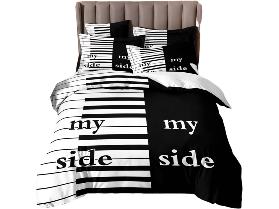 Juego Ropa Cama Funda Nórdica Almohada Juego 150x200 Cm 150 X 200 50 75 220 240