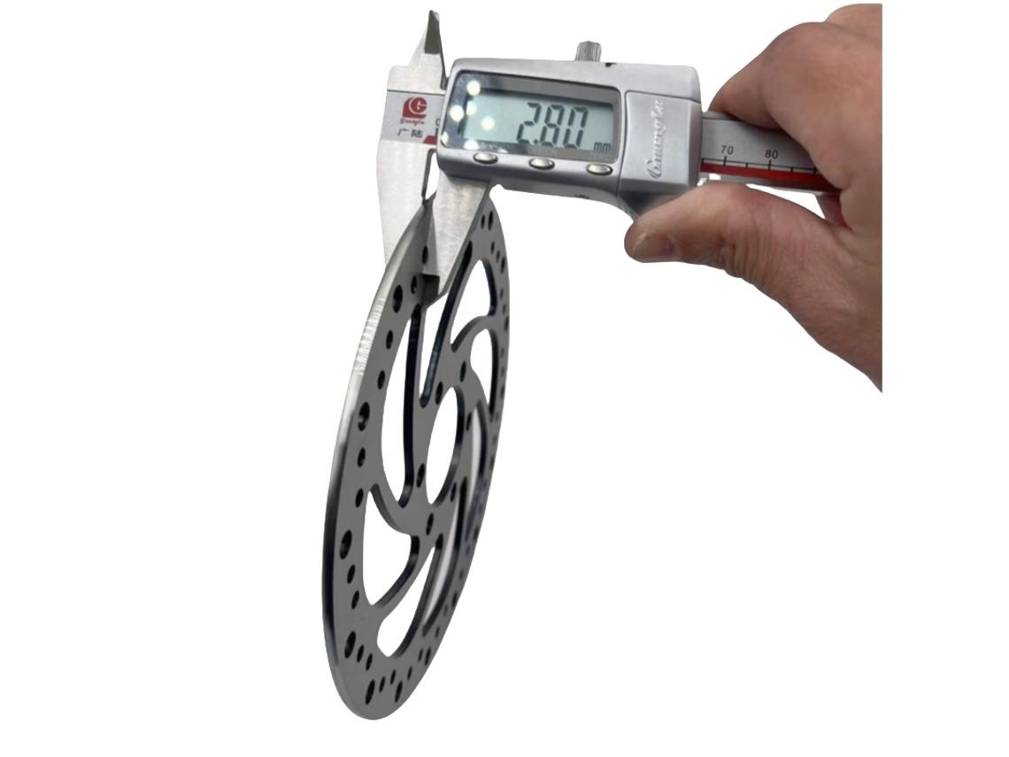 Disco de freno para bicicleta eléctrica de montaña Gustavo, 2,8 mm, 160 mm/180 mm, 6 pernos, 44/48 mm, Vayotoy