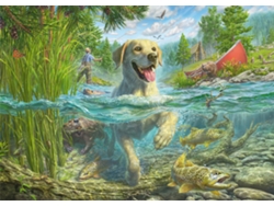 Rompecabezas de pez labrador de Schmidt: divertido rompecabezas de 1000 piezas