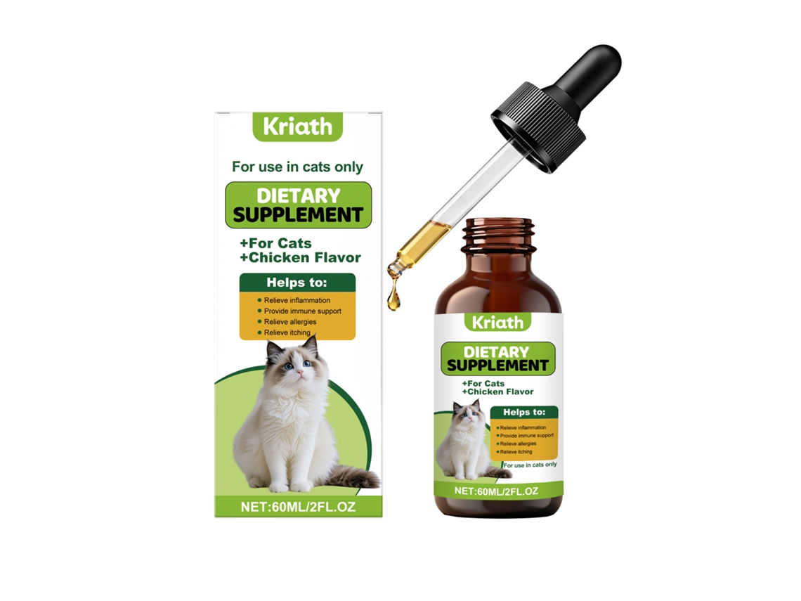 Suplemento nutricional saludable para gatos
