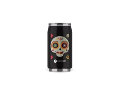 Botella LES ARTISTES PARIS (Acero - Negro - 7,2 x 7,2 x 14 cm)