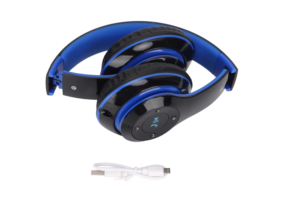 Auriculares Bluetooth Plegables Estéreo Hifi S6 Con Micrófono Para Teléfonos Móviles Y Tabletas - Azul