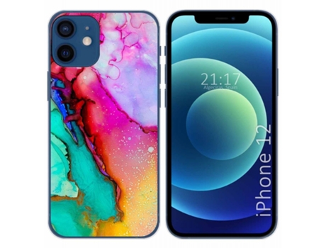 Carcasa iPhone 12 / 12 Pro (6.1) TUMUNDOSMARTPHONE Dibujos Multicolor