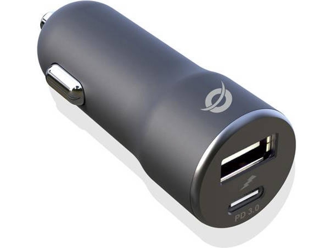 Cargador de coche CONCEPTRONIC ALTHEA03B Negro
