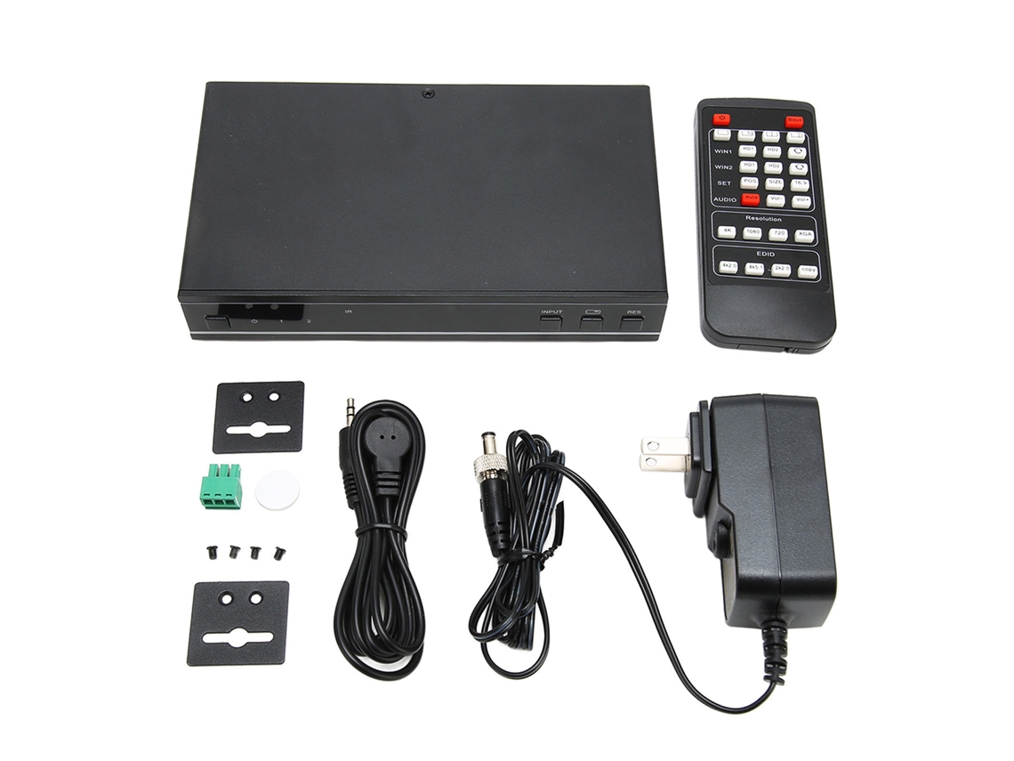 Adaptador HDMI a DP 4K 60Hz con compatibilidad con múltiples formatos