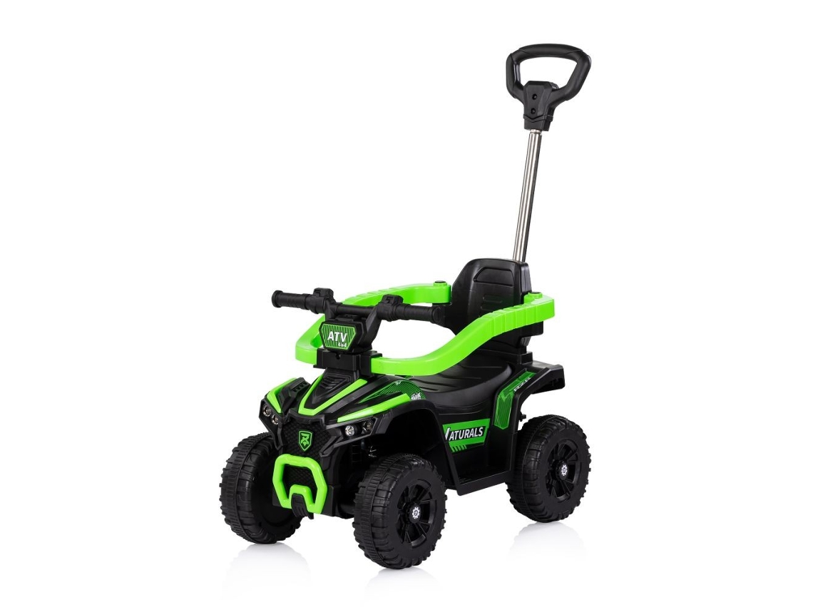 Cuatrimoto Chipolino Verde con Manillar para Padres, hasta 23 kg