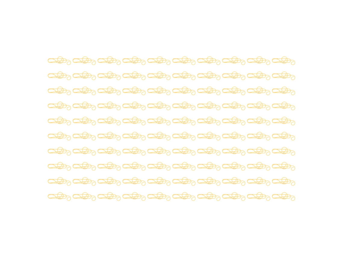 100 Clip De Papel Musical Creativo Lindo Marcapáginas De Alambre Clamp Compacto Portátil Para Clasificación De Archivos Amarillo
