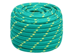 Cuerda De Barco Polipropileno Verde 20 Mm 25 M