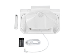 Estação De Carregamento Vr Usb C Rápido Com 2 Baterias Recarregáveis Dock Para Controle E Headset Meta Quest 3