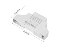 Contador Electrico Digital Monofasico 1p 220v 5(30)a Para Din Rail Medidor Kwh Electronico