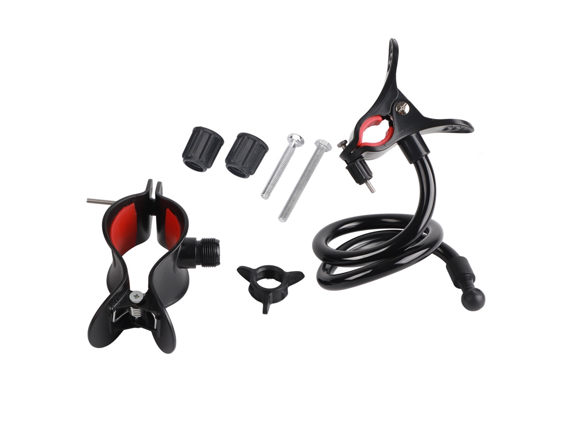 Soporte Ajustable Para Biberones Manos Libres Con Pinza Para Cochecito Y Cuna.