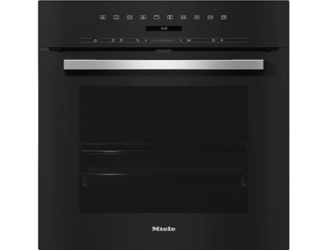 Horno MIELE H 7165 BP (76 L - 59.5 cm - Pirolítico - Negro)