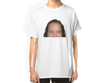 Camiseta ROCKINSTONE Ron Jeremy Peeker Algodón para Hombre (M)