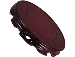 Soporte Pedestal Madera Catalpa Negra 15 Jarrón Oriental Lámpara Estable Bonsáis Decoración Interiores Cm Mesa