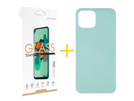 Conjunto de Protector de Pantalla para iPhone 12 Pro SKYHE Verde (1un)