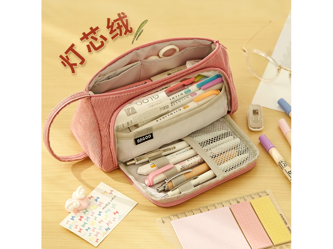 Estuche De Pana Anko De Gran Capacidad, Sencillo Y Multifuncional, Para Estudiantes De Secundaria, Con 890 Polvos De Pasta De Frijoles (pana).