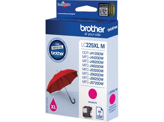 Cartucho de tinta BROTHER LC-225XLM