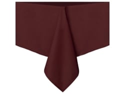 2026-40805-mantel Rectangular 54x54 Pulgadas Poliéster Resistente A Manchas Arrugas Lavable Para Mesa De Comedor Fiesta Camping Burdeos