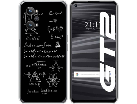 Carcasa para Realme GT 2 5G TUMUNDOSMARTPHONE Dibujos Formulas Multicolor
