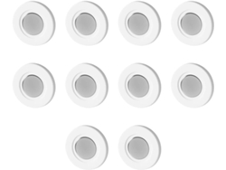 Juego De 10 Soportes Magnéticos Para Control Remoto Con Adhesivo Fuerte Para Un Montaje Seguro En Sofá De Pared O