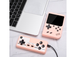 MK500 - Mini consola de juegos portátil retro - Pantalla de 3 pulgadas - 500 juegos integrados - Dos jugadores