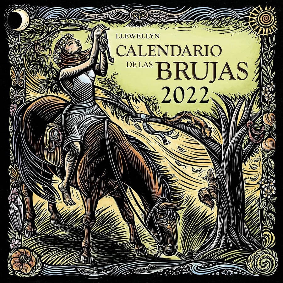 Libro 2022 Calendario De Las Brujas de Llewellyn (Español)