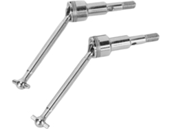 Juego de 2 ejes de transmisión CVD delanteros de metal para coches RC Scy 18101pro y 18103pro (piezas SFUSHOS)