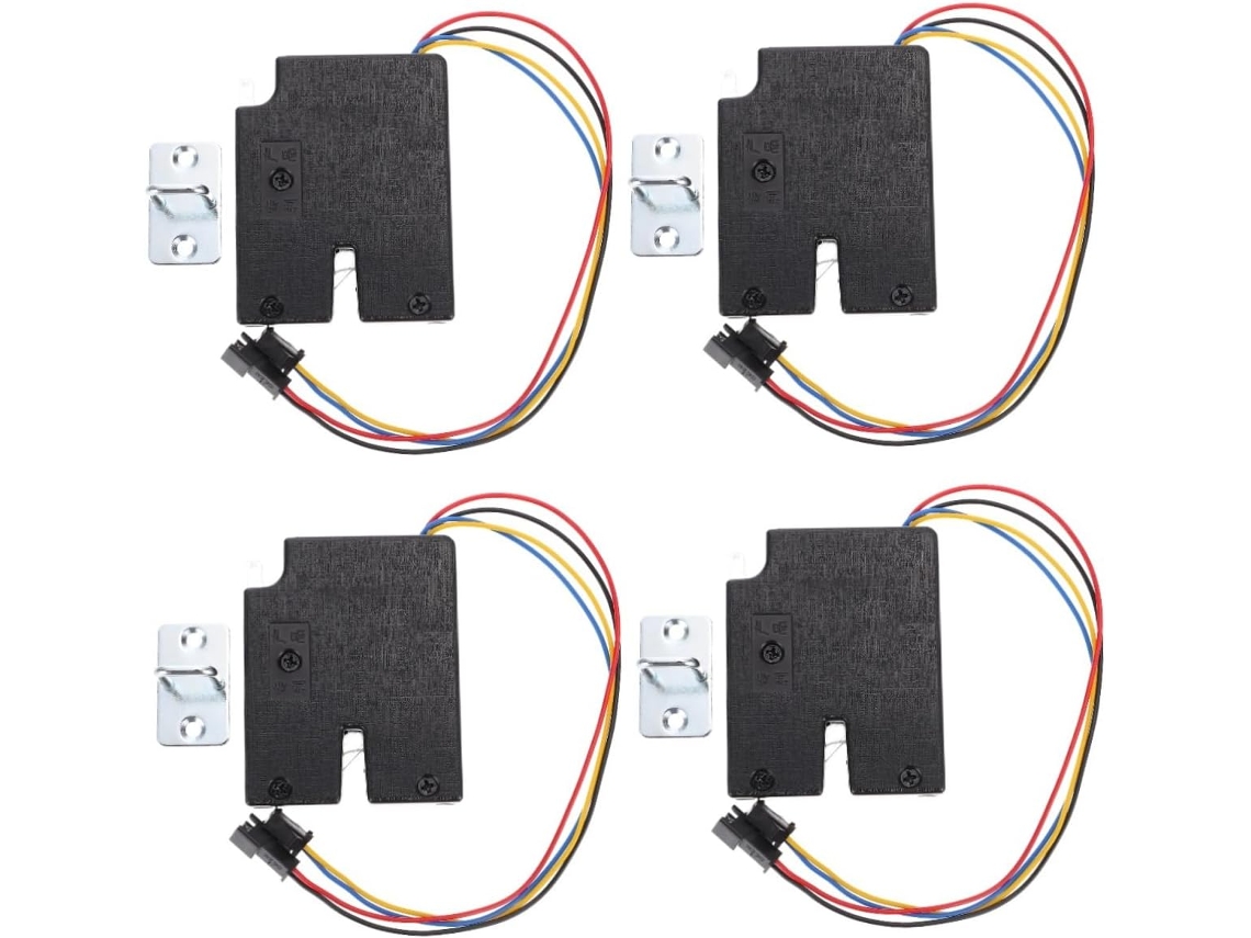 Juego De 4 Cerraduras Eléctricas Para Armarios Pequeños, Cerradura Electrónica Práctica.
