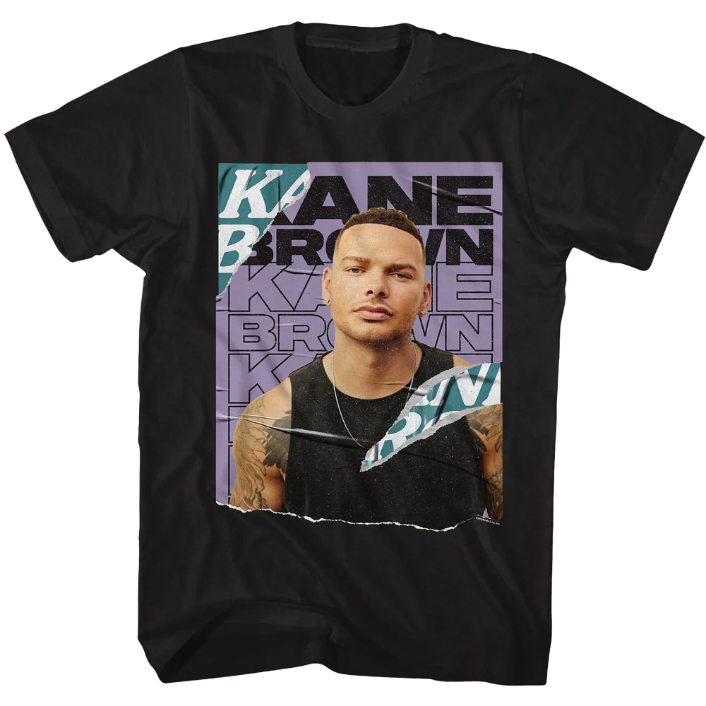Kane Brown Ripped T-shirt Unisex Rockinstone Size:l