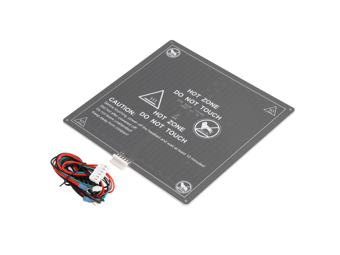 Placa De Cama Quente De Alumínio Para Impressora 3d 12v Com Fio Para Anet A8 A6