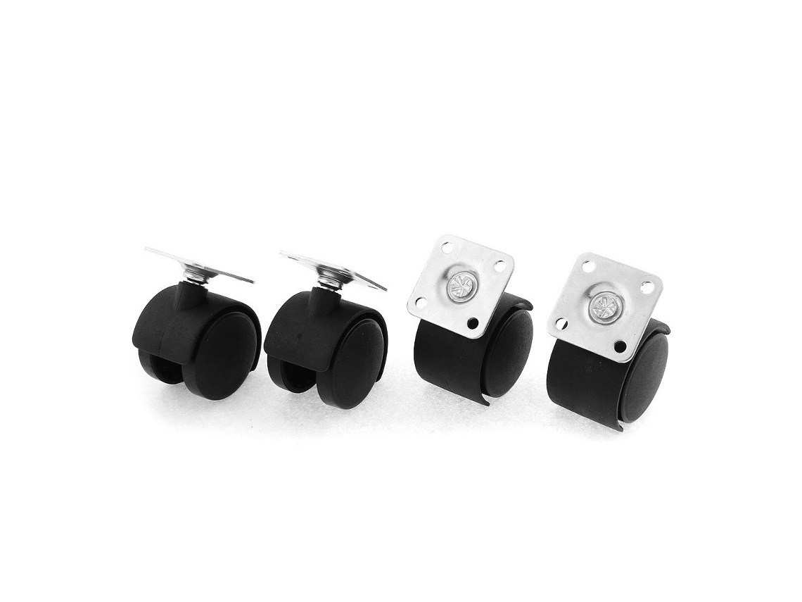 Ruedas 3,8 Cm 880a Giratorias Para Muebles Ideal Para Uso