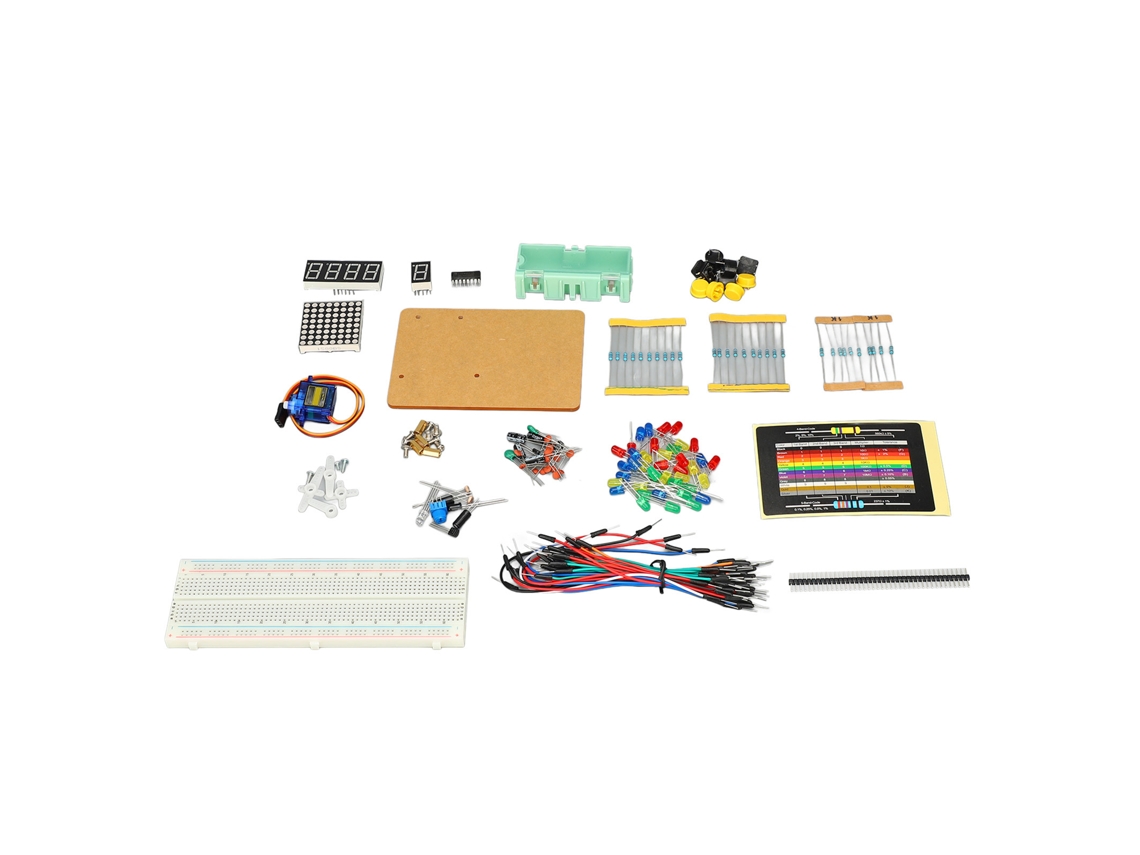 Kit De Desarrollo Multifuncional De Componentes Electrónicos Para Principiantes