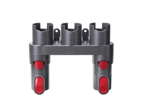 Suporte de acessórios com adaptadores de 2 peças para dyson v6 v7 v8 v10 v11