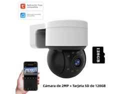 Cámara Ip Graffiti 1080p De 2 Mp (128 Gb), Controlada Por Aplicación Con Seguimiento Automático