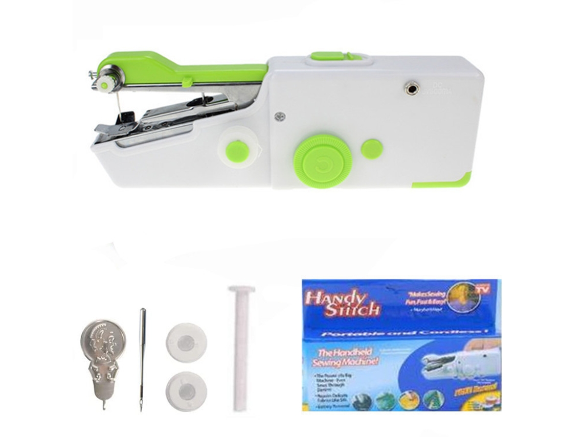Máquina De Costura Portátil Máquina De Costura Elétrica Para Viagens Em Casa E Diy Verde GERTIZ