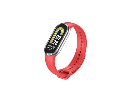 Bracelete SmoothSilicone para Xiaomi Smart Band 8 - Vermelho PHONECARE