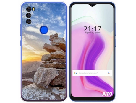 Carcasa Blackview A70 TUMUNDOSMARTPHONE Dibujos Multicolor