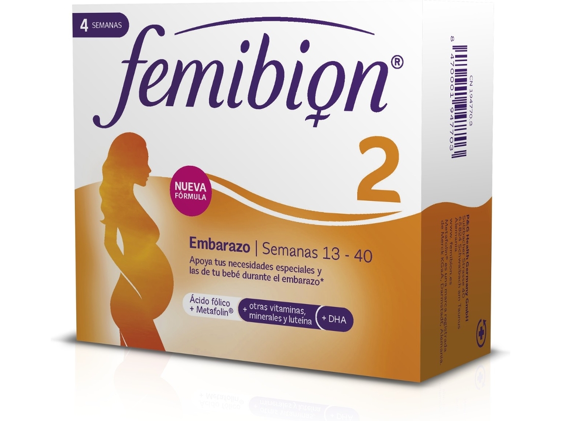 2 Embarazo 56 Comprimidos FEMIBION