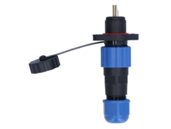 Conector De Alimentación Aérea Industrial Con Brida Impermeable Ip68, Enchufe Y Toma De Corriente, 380 V 10 A