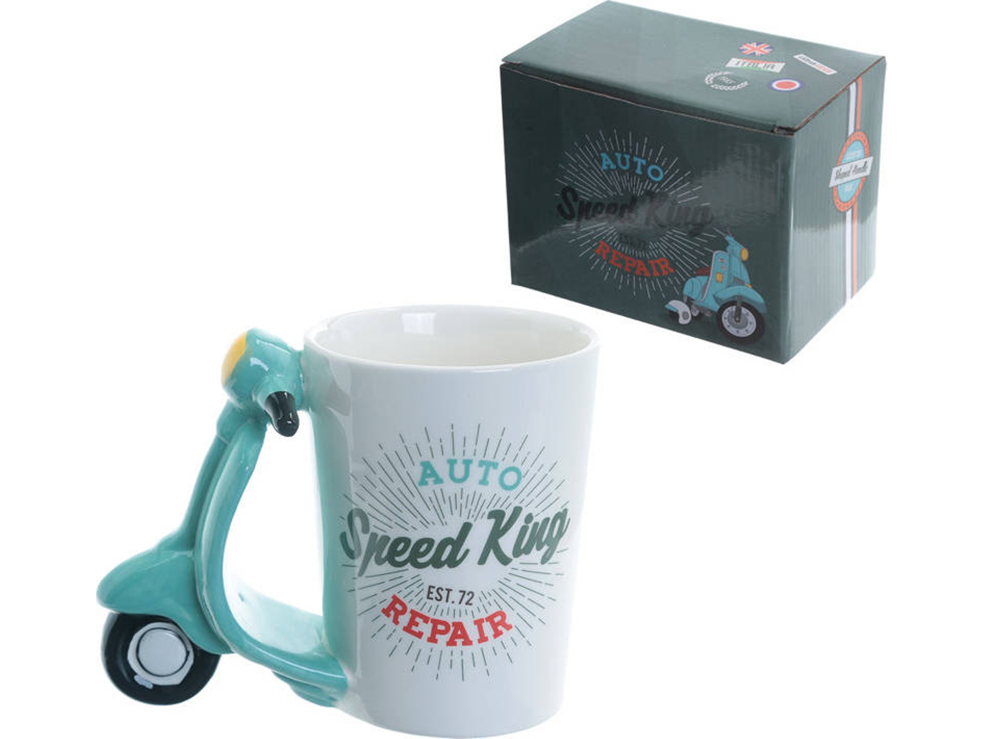Taza PUCKATOR Asa Scooter