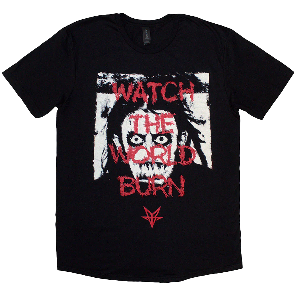 Falling In Reverse Watch The World Burn T-shirt Unisex Rockinstone Size:s