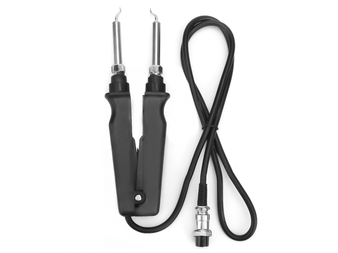 Estación De Retrabajo Smd De 220 V Y 60 W Para Soldadura Y Desoldadura Con Pinzas Para Soldador.
