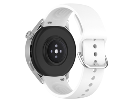 Correa de Silicona ajustable con hebilla de 22mm en forma de arco para Xiaomi Watch S2/S1/S1 Pro - blanco