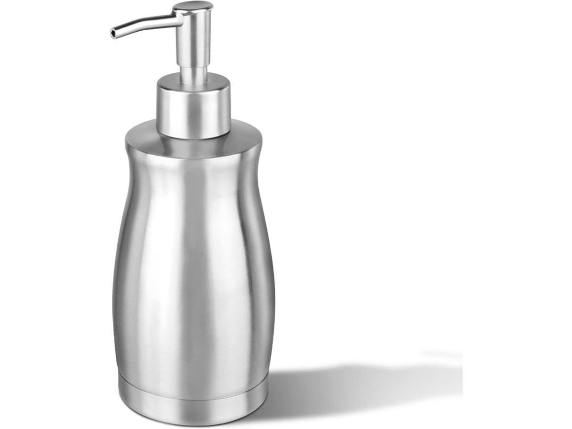 Dispensador De Jabón De Acero Inoxidable Para Baño Y Cocina, Ideal Para Jabón Líquido Y Desinfectante De Manos