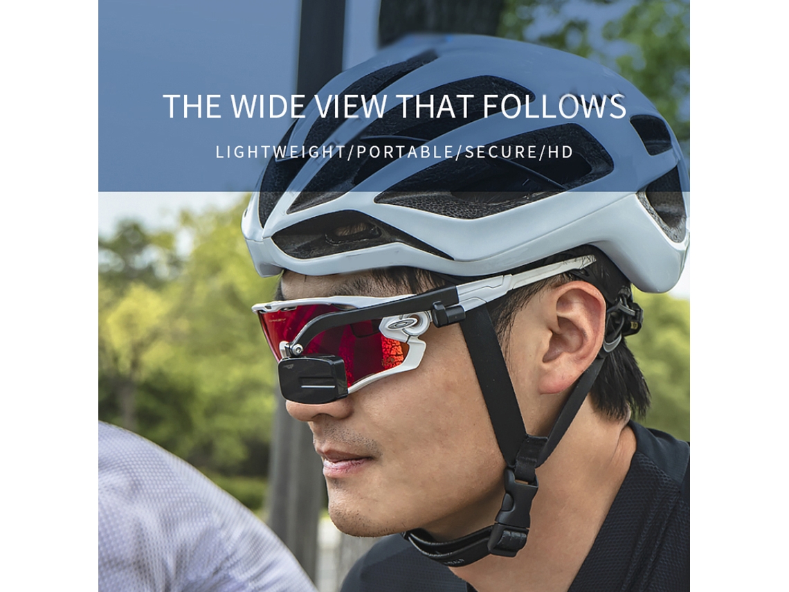 2026-espejos Retrovisores Para Gafas De Ciclismo Montura Para Casco Ajustable 360 Grados Portátiles Mini