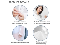 Impermeable Reutilizable Para Adultos, De Material Eva Grueso, Resistente Al Agua Para Uso En Exteriores.